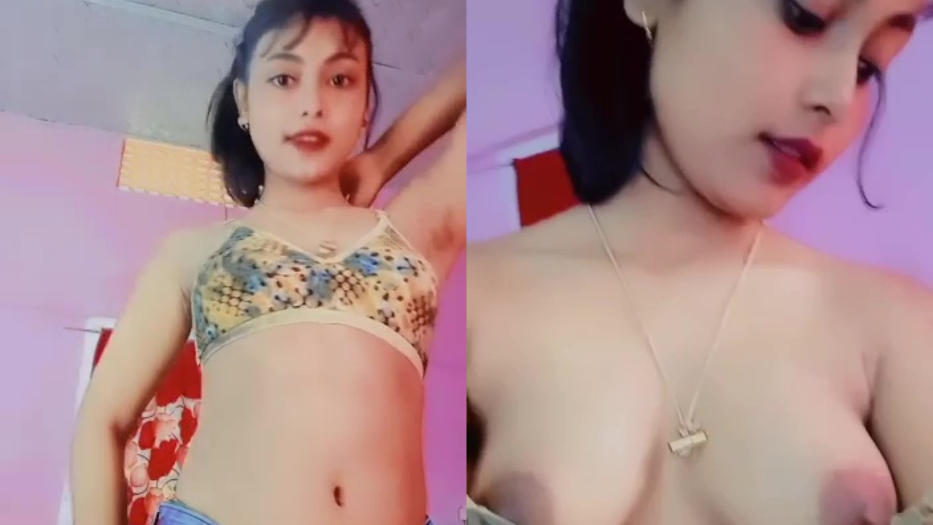 Shundori medium boob wali meye taar nijeke showcase korar blue film