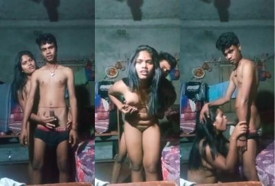HD xxx MMS of a young guy fucking his GF's pussy