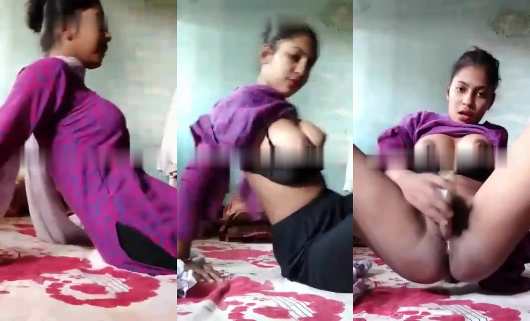 Bangladeshi ek college porua graamer meye er video faash