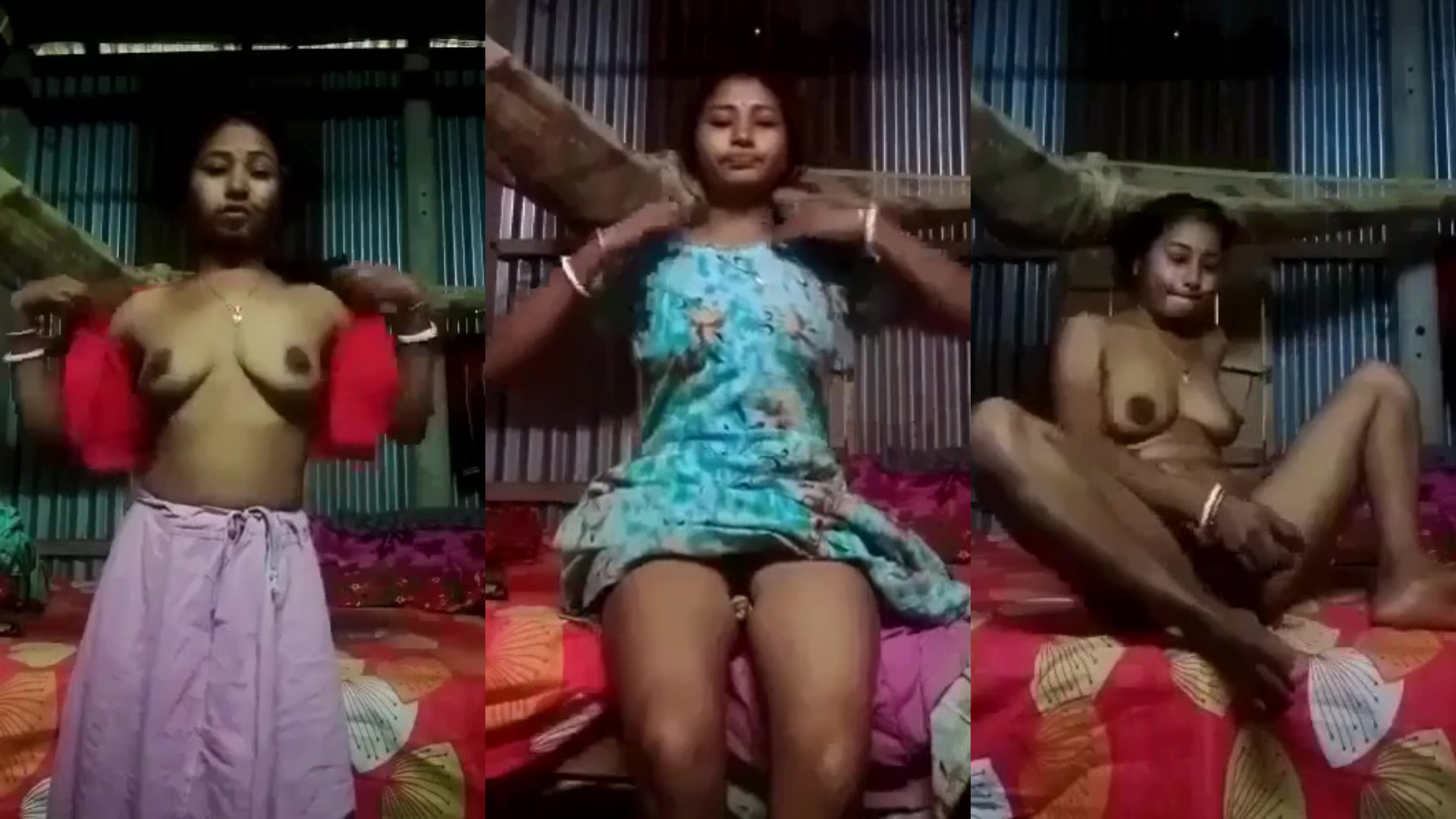 Oskhali graam er boudi nijer gudh chodar video record korlo